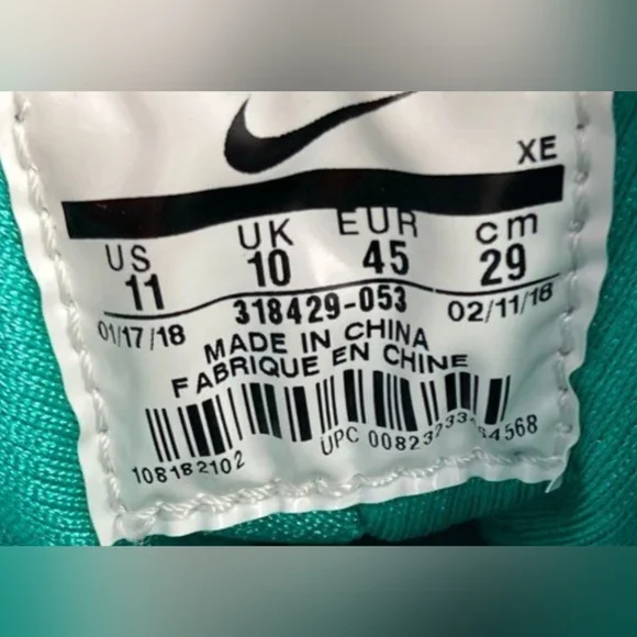 Nike Air Huarache Run South Beach Men’s Sneakers Size 11 MSRP $120 - Picture 10 of 10